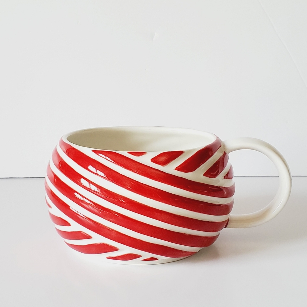 Starbucks Holiday Candy Cane Swirl Mug (2013)